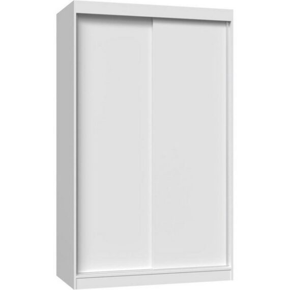 Beautysofa Schiebetürenschrank Royal (120 / 160 cm Kleiderschrank) modernes Schrank mit Schiebetüren, mit Kleiderstange, Regale