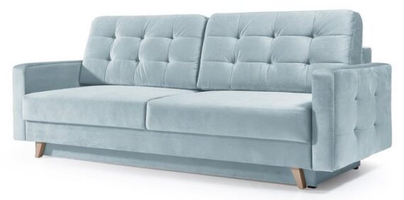 Beautysofa Schlafsofa Schlafsofa TEXAS Steppung Sofa Couch Wohnzimmer Schlaffunktion