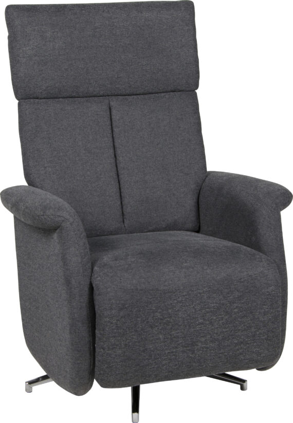 Duo Collection TV-Sessel "Thompson mit stufenloser Einstellung der Rückenlehne, Relaxfunktion", und Taschenfederkern mit Stahlwellenunterfederung, 360 Grad drehbar