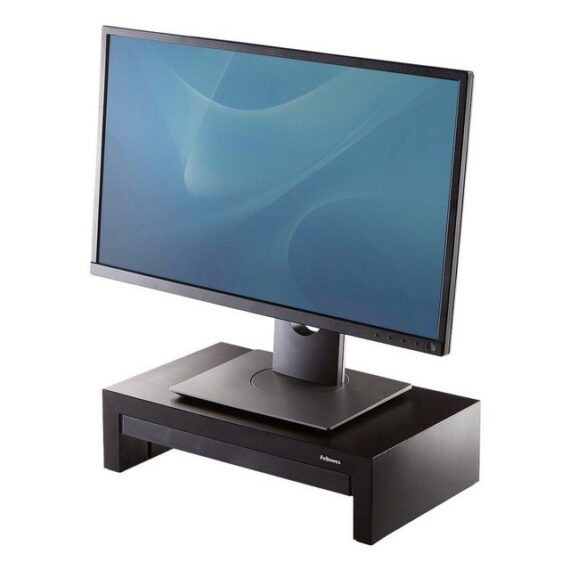 FELLOWES Design Suites Monitorständer, (bis 21 Zoll, 3-fach höhenverstellbar, mit Schublade)