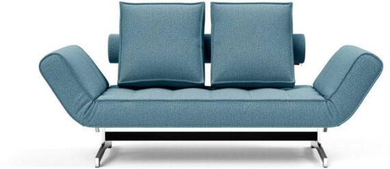 INNOVATION LIVING ™ Schlafsofa Ghia, in scandinavischem Design, mit zwei losen Rückenkissen