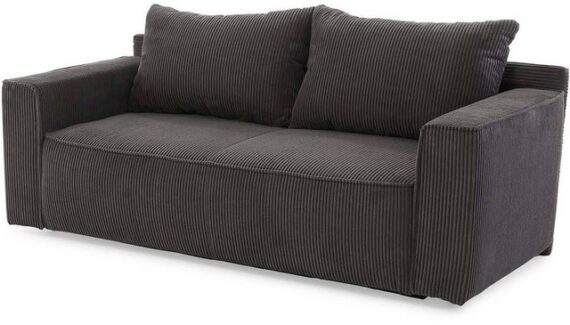 Jockenhöfer Gruppe Schlafsofa Ron, Platzsparendes Sofa mit Gästebettfunktion, Federkernpolsterung