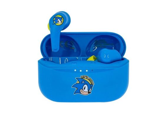 OTL Sonic the Hedgehog Bluetooth 5.0 Kinderkopfhörer mit Ladebox Bluetooth-Kopfhörer (Bluetooth, True Wireless)