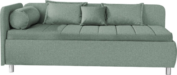 ADA trendline Schlafsofa "Kiana", mit Bettkasten und Zierkissen, Liegefläche 90/200 cm oder 100/200 cm