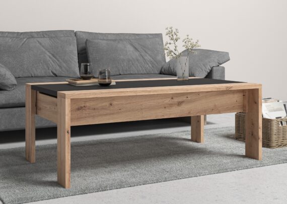 COTTA Couchtisch "Hawai", mit Strauraum, Breite/Tiefe 120/70 cm