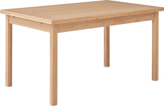 Hammel Furniture Esstisch "Basic Dinex, schnell innenliegende Einlegeplatten ausziehbar,", Furnier / Massivholz, in zwei Breiten, stabiler dänische Design Tisch