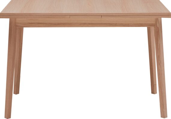 Hammel Furniture Esstisch "Basic Single, schnell innenliegende Einlegeplatten ausziehbar,", 120(220)x80 cm, Melamin / Massivholz, stabiler dänische Design Tisch