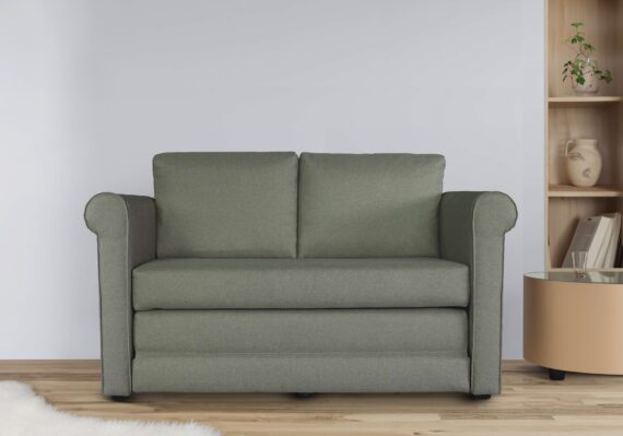 Home affaire Schlafsofa "Lanas", kompaktes 2-Sitzer mit Schlaffunktion, Breite 142 cm, Webstoff fein