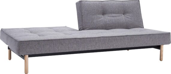 INNOVATION LIVING ™ Schlafsofa "Splitback", mit Stem Beinen, in skandinavischen Design