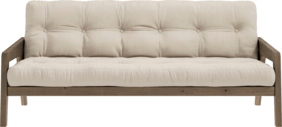 Karup Design Schlafsofa, Mit Holzstruktur, inkl. Futonmatratze, Liegefläche 130x190 cm