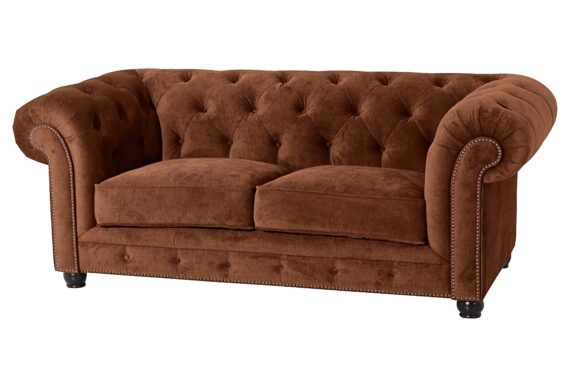 Max Winzer Chesterfield-Sofa "Old England", mit edler Knopfheftung, 2-Sitzer oder 2,5-Sitzer