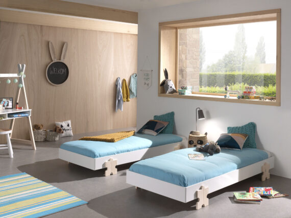 Neues Kinderbett "Modulo" von Vipack bei Saleroyal.de Neues Kinderbett "Modulo" - Jugendbett, Einzelbett, Stapelbett