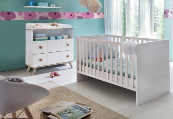 Wimex Babymöbel-Set "Cannes", (Spar-Set, 2 St.), Bett + Wickelkommode