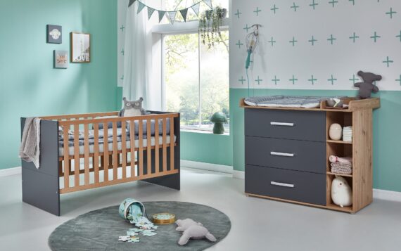 arthur berndt Babymöbel-Set "Babyzimmer Set "Alessio" 2-teilig", (Spar-Set)