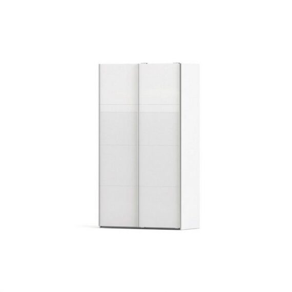 ebuy24 Kleiderschrank Veto Kleiderschrank A 2 türig H220 cm x B122 cm we