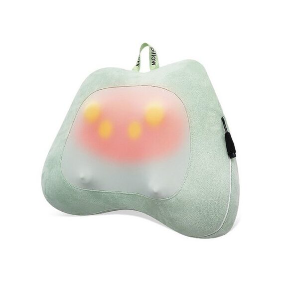 yozhiqu Massagegerät Rückenmassagegerät mit Hot Shiatsu, Portable Massage Pad, Einstellbare Kneten Massage Stuhl Kissen, Tolles Geschenk