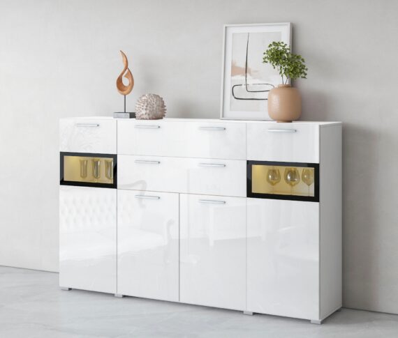 Helvetia Highboard "Sarah", Breite 182 cm