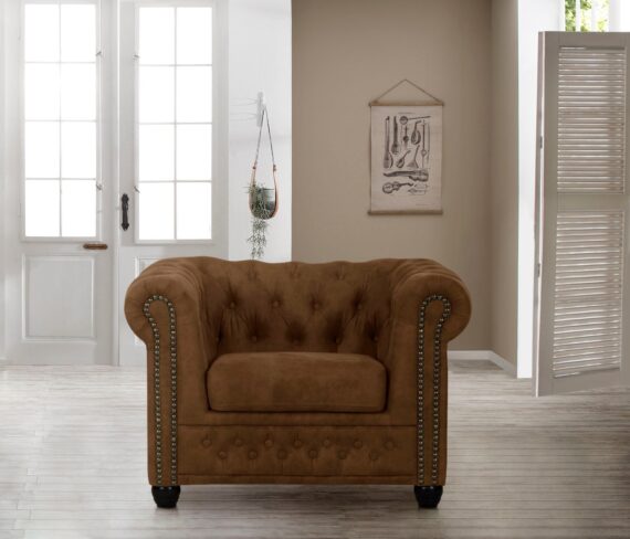 Home affaire Chesterfield-Sessel "Rysum", passend zur Serie "Rysum" B/T/H: 94/86/72 cm