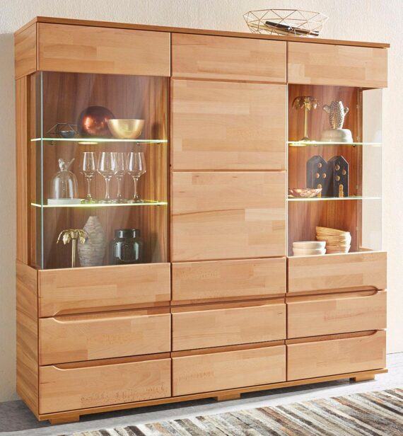 Home affaire Highboard "Vetro", Breite 150 cm