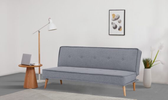 INOSIGN Schlafsofa "ARBON,183cm, klappbarer 3-Sitzer mit verstellbarer Rückenlehne und", Bettfunktion