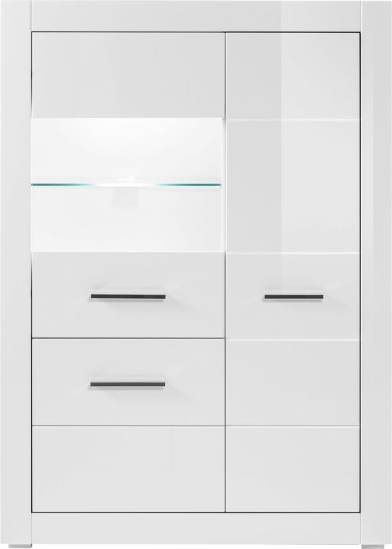 INOSIGN Vitrine "BIANCO", Höhe 142 cm