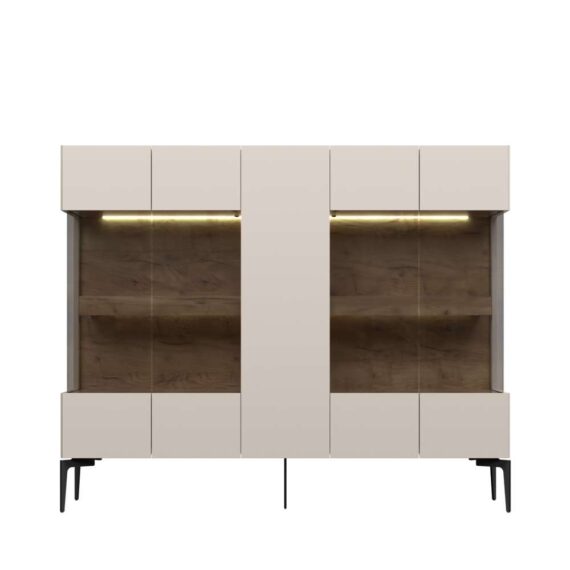 Places of Style Sideboard "Sky45", Lackiert mit wasserbasiertem UV-Lack