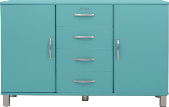 Tenzo Sideboard "Malibu", mit dem Malibu Logo auf der mittleren Schubladenfront, Breite 146 cm