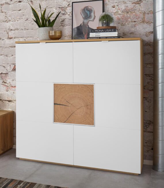 VOGL Möbelfabrik Highboard, Breite 114 cm