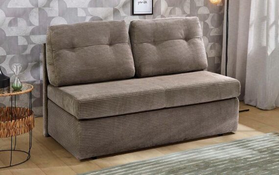 Jockenhöfer Gruppe Schlafsofa "Torben", Platzsparendes Sofa mit Gästebettfunktion und Stauraum