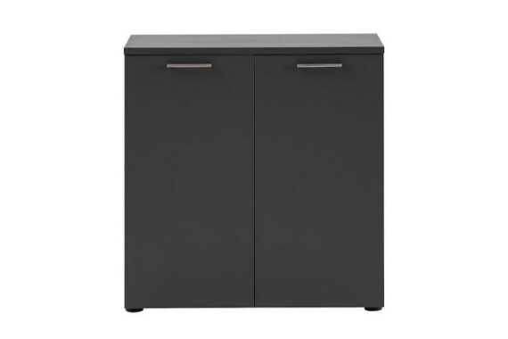 MÖBELPARTNER Aktenschrank Aktenschrank Hippo, Small, HxBxT 84x80x41 cm, Anthrazit