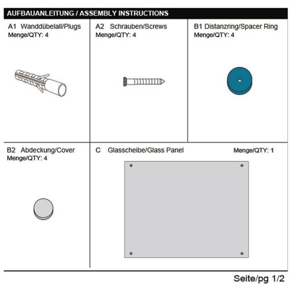 Melko Küchenrückwand Herdspritzschutz Spritzschutz Küchenrückwand aus ESG Sicherheitsglas in Schwarz für alle Untergründe Wandschutz Fliesenspiegel Küche Herd Wand Rückwand Spüle Hartglas Steinwand, (Stück), ESG Sicherheitsglas