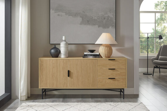 SalesFever Sideboard, Eiche Echtholzfurnier