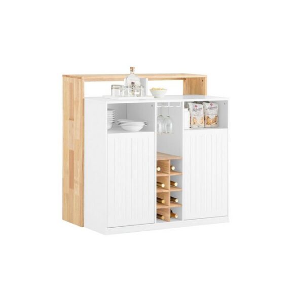 SoBuy Buffet KNL07 Kücheninsel Küchenschrank Kommode Sideboard Bartisch Esstisch