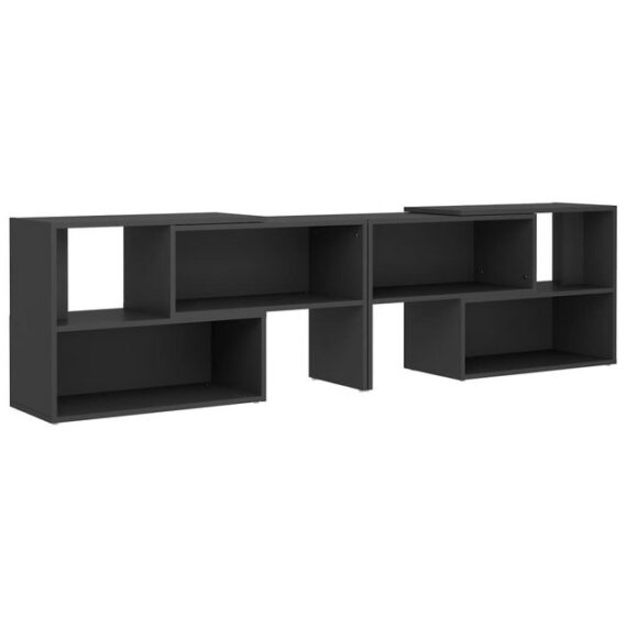 furnicato TV-Schrank Grau 149x30x52 cm Holzwerkstoff