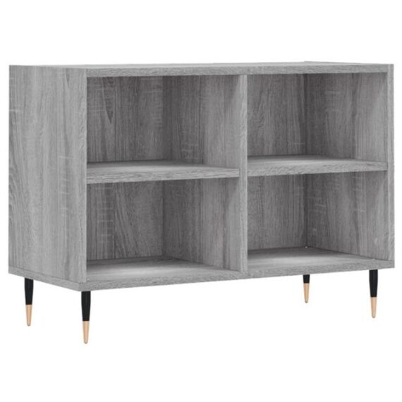 furnicato TV-Schrank Grau Sonoma 69,5x30x50 cm Holzwerkstoff