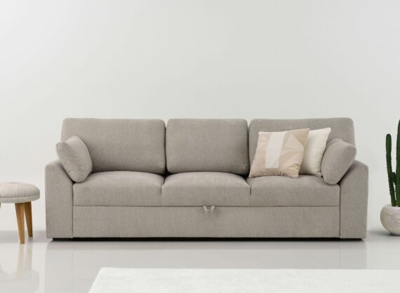 Home affaire 3-Sitzer "Citry Schlafsofa", Breite 233 cm, Chenille, mit Bettfunktion, Liegefläche 144x190 cm