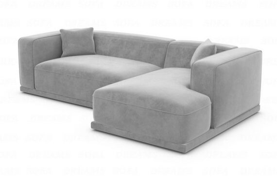 Sofa Dreams Ecksofa Polster Eck Sofa Stoff Couch Stoffsofa Modern Merida L Form kurz, Lounge-Sofa