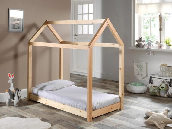 Vipack Kinderbett "Cabane", (Made in Europe), Hausbett