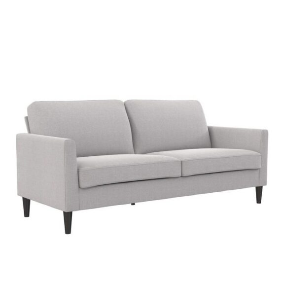 loft24 Sofa Winston, 3-Sitzer Couch, Massivholz Beine, Länge 188 cm