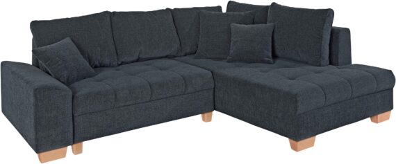 INOSIGN Ecksofa "Nikita L-Form", wahlweise mit Kaltschaum (140kg Belastung/Sitz), AquaClean-Stoff