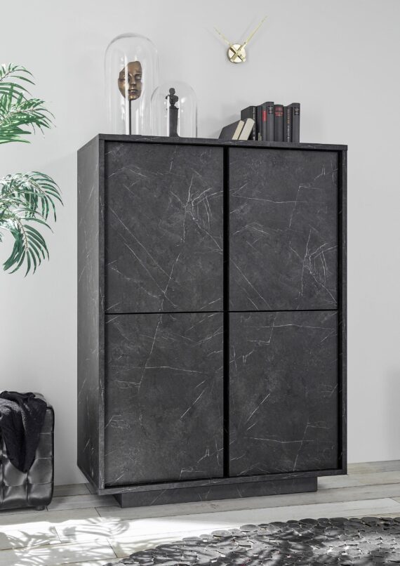 INOSIGN Highboard "Carrara", grifflos