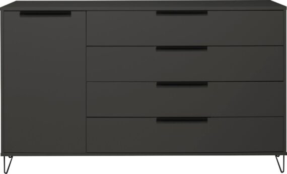 Mäusbacher Highboard "Bonnie", Breite 168 cm mit Drahtgestell