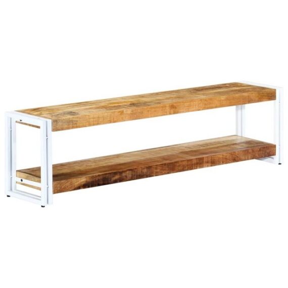 furnicato TV-Schrank TV-Regal 150x30x40 cm Massivholz Mango