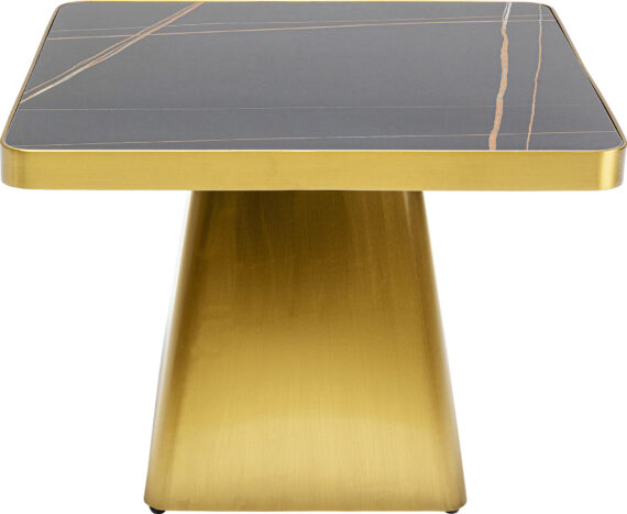 Beistelltisch Miler Gold 60x60cm