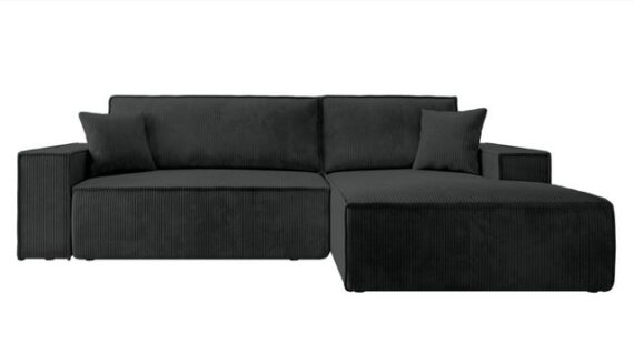 DB-Möbel Ecksofa "FARIO" Schlafsofa, mit Schlaffunktion und Bettkasten.