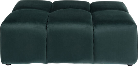 Hocker Belami Velvet Dunkelgrün