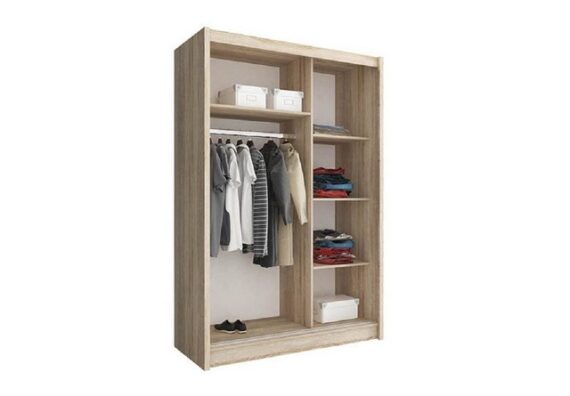 ROYAL24_MARKT Kleiderschrank - Luxuriöses Design für Ihre Kleidung. (Kleiderschrank, 1-St., Premium - OLA 1) Hochwertig - Modernes Flair - Exklusiv