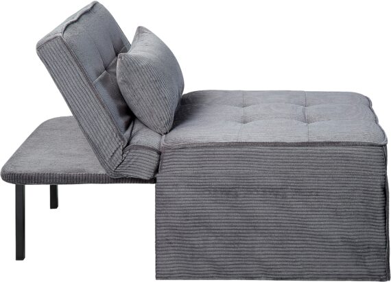 ATLANTIC home collection Schlafsofa "Finn", wandelbar zum Loungesessel, Relaxliege und Gästebett, inkl. Kissen