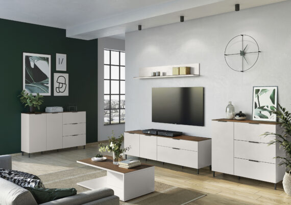 GERMANIA Sideboard "California", Breite 151 cm, mit filigraner Deckplatte