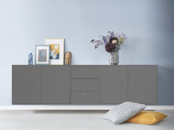 Hammel Furniture Sideboard "Mistral, Hochwertig Schrank, hängend/stehend montierbar", mit Türen und Schubladen, B: 220 cm, anpassungsbar Designmöbel